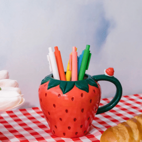 Mug "Fraise" en céramique | Twicy Store