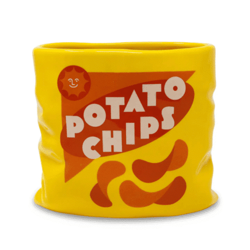 Vase en céramique "Paquet de chips" | Twicy Store