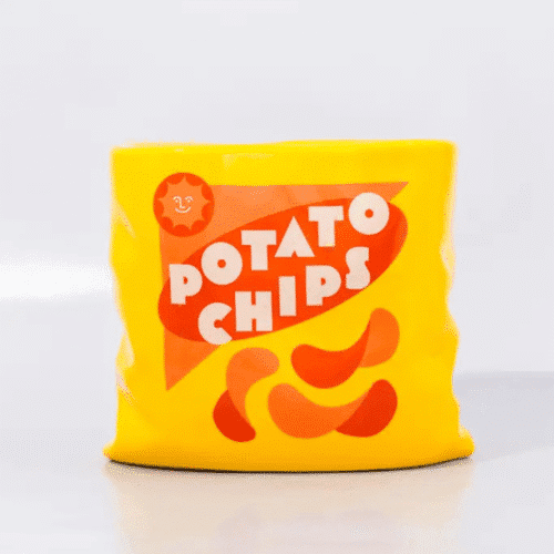 Vase en céramique "Paquet de chips" | Twicy Store