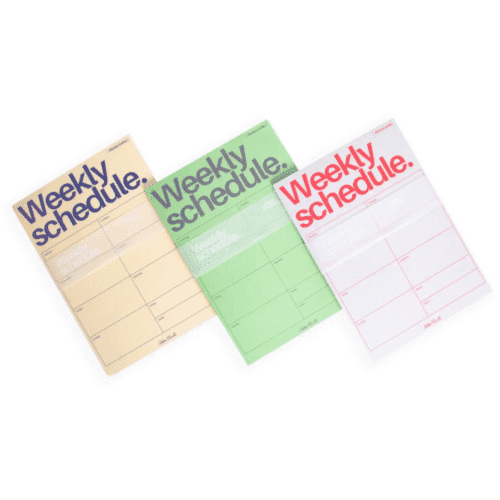 Organisateur hebdomadaire aimanté – 2 coloris | Twicy Store
