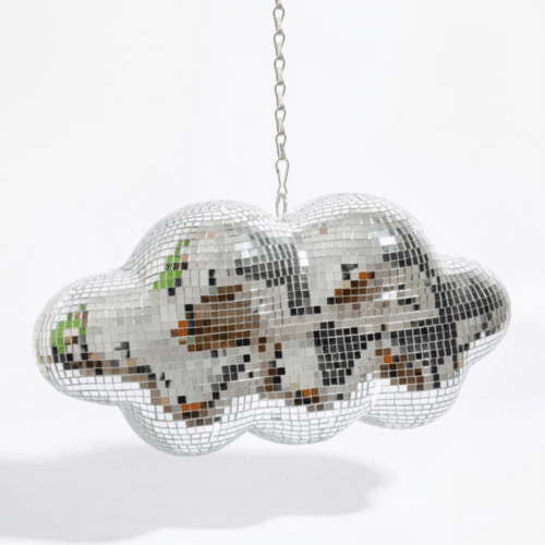 Boule disco "Nuage" à suspendre - Boule à facettes 30 cm | Twicy Store