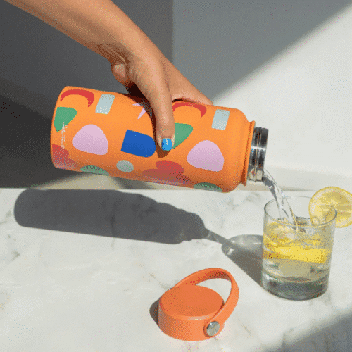 Gourde 1L aux motifs géométriques | Twicy Store