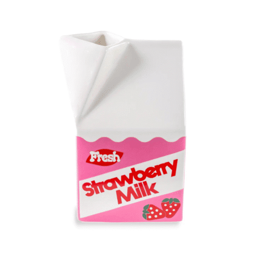 Petit vase en céramique "Lait fraise" | Twicy Store