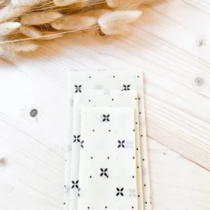 Lot de 3 Bee Wraps zéro déchet et écologiques | Twicy Store