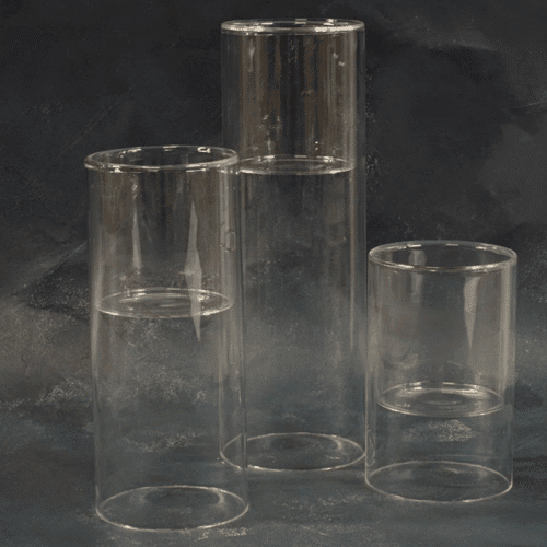 "Lucy" photophore et vase en verre - 2 tailles | Twicy Store