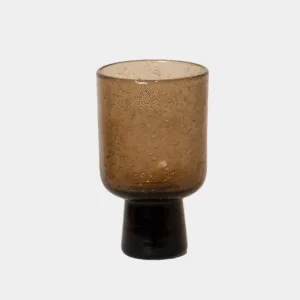 Verre à pied « Bari », verre soufflé à bulles | Twicy Store