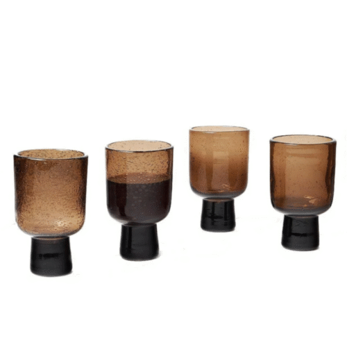 Verre à pied "Bari", verre à bulle | Twicy Store