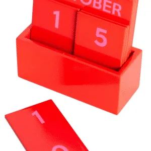 Calendrier perpétuel compact et coloré, 2 modèles au choix | Twicy Store