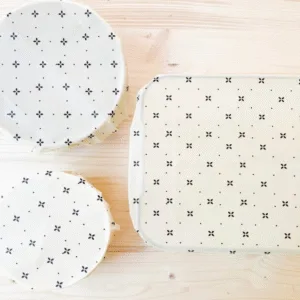 Lot de 3 Bee Wraps zéro déchet et écologiques | Twicy Store
