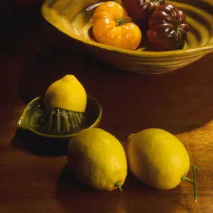 Presse-citron « Evie » en grès vert | Twicy Store