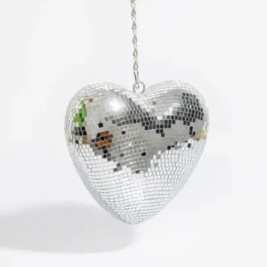 Boule disco « Coeur » à suspendre, boule à facettes | Twicy Store