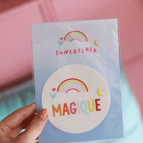 Sticker Suncatcher – Créateur d’arc-en-ciel (5 variations) | Twicy Store