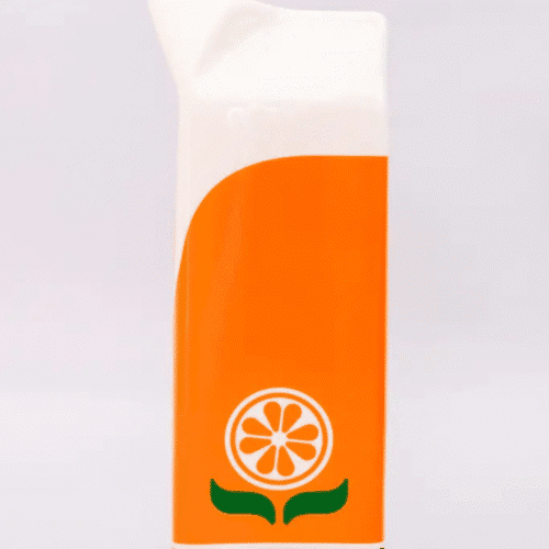 Vase en céramique "Bouteille de jus d'orange" | Twicy Store