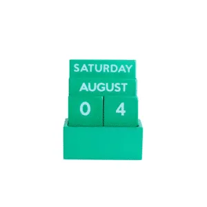 Calendrier perpétuel compact et coloré, 2 modèles au choix | Twicy Store