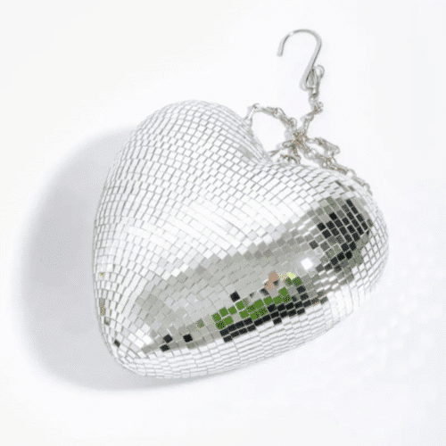 Boule disco "Coeur" à suspendre, boule à facettes | Twicy Store