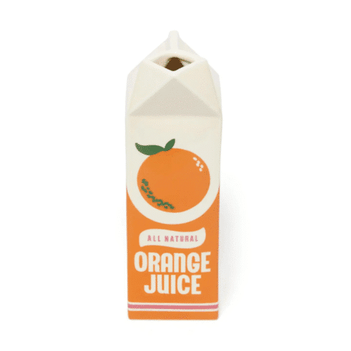 Vase en céramique "Bouteille de jus d'orange" | Twicy Store