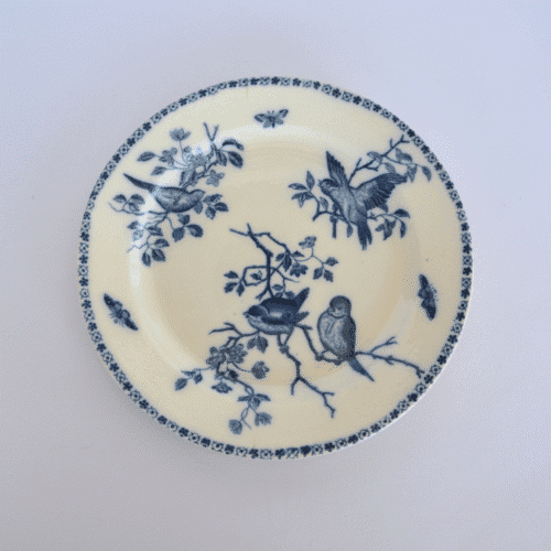 Lot de 2 plats de service vintage XIXè, terre de fer | Twicy Store