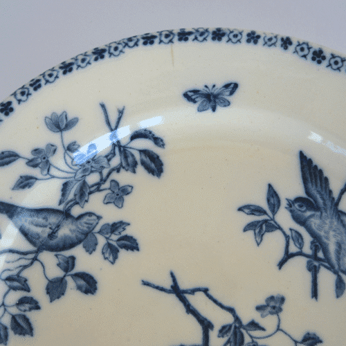 Lot de 2 plats de service vintage XIXè, terre de fer | Twicy Store