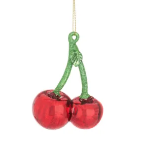 Boule de Noël à suspendre « Cerises » | Twicy Store