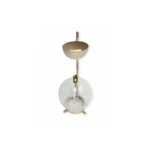 Support brûle parfum pour lampe à huile en acier beige | Twicy Store