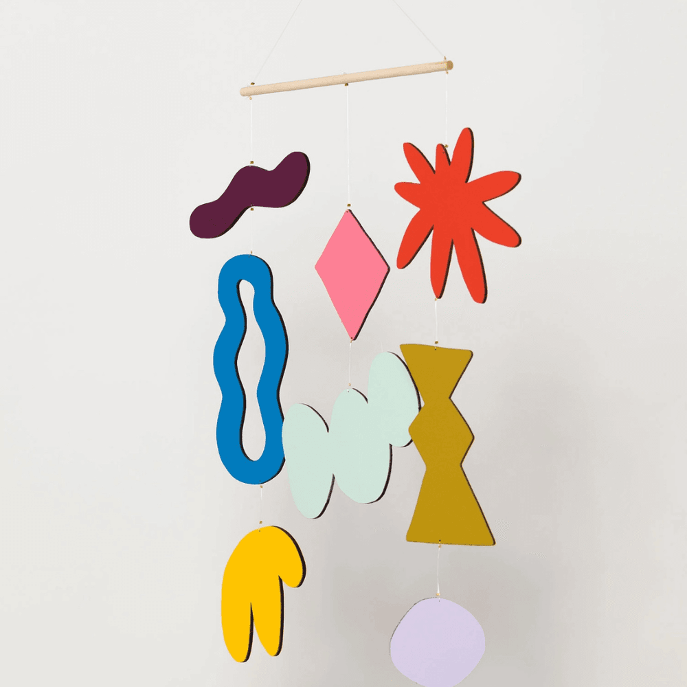 Mobile “Joie” – Mobile décoratif en bois peint à la main | Twicy Store