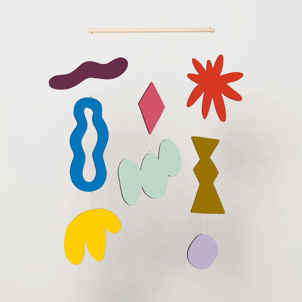 Mobile “Joie” – Mobile décoratif en bois peint à la main | Twicy Store