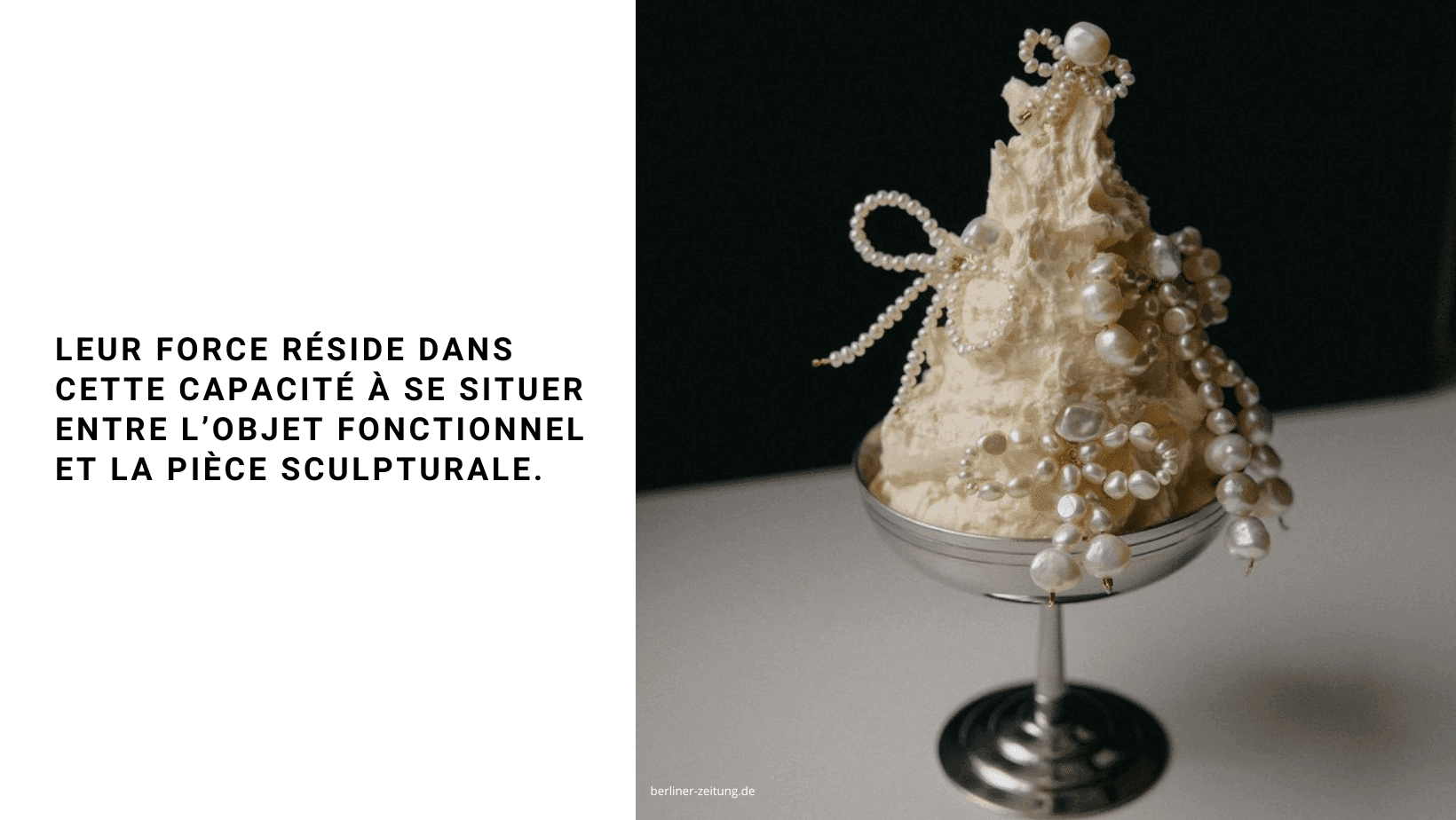 Coupelles en chrome : un objet iconique du design signé Rémy Letang