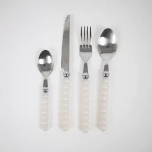 Ménagère 24 couverts « Lykke Perles » – Couverts design élégants | Twicy Store