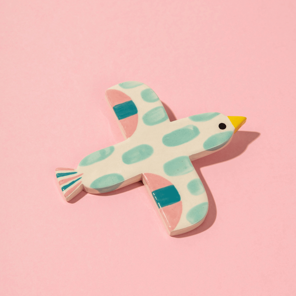 Oiseau décoratif en céramique – objet déco coloré, plusieurs modèles | Twicy Store