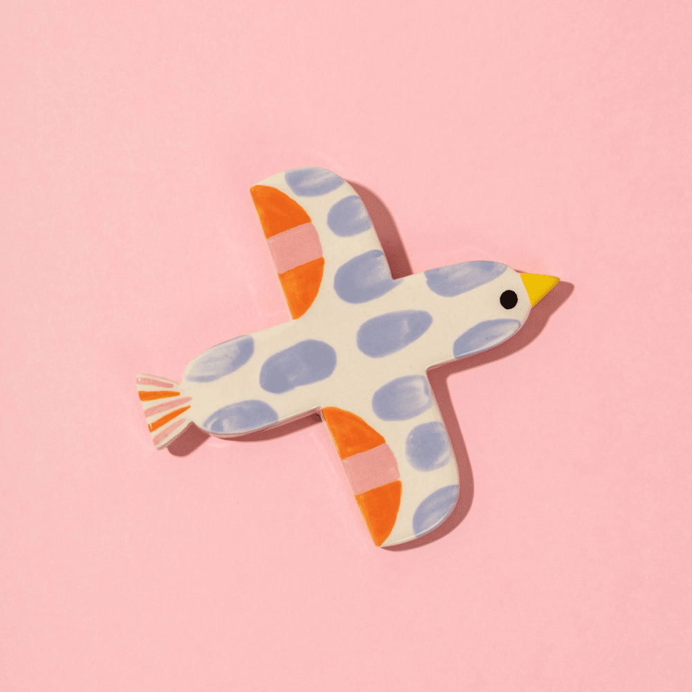Oiseau décoratif en céramique – objet déco coloré, plusieurs modèles | Twicy Store