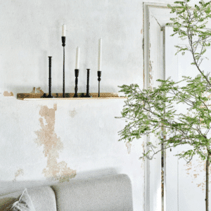 Etagère murale « Ledge » en métal finition laiton doré – 2 tailles | Twicy Store