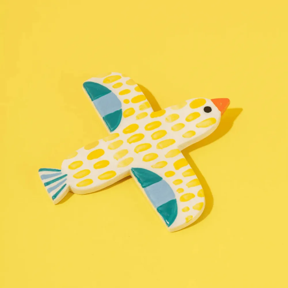 Oiseau décoratif en céramique – objet déco coloré, plusieurs modèles | Twicy Store