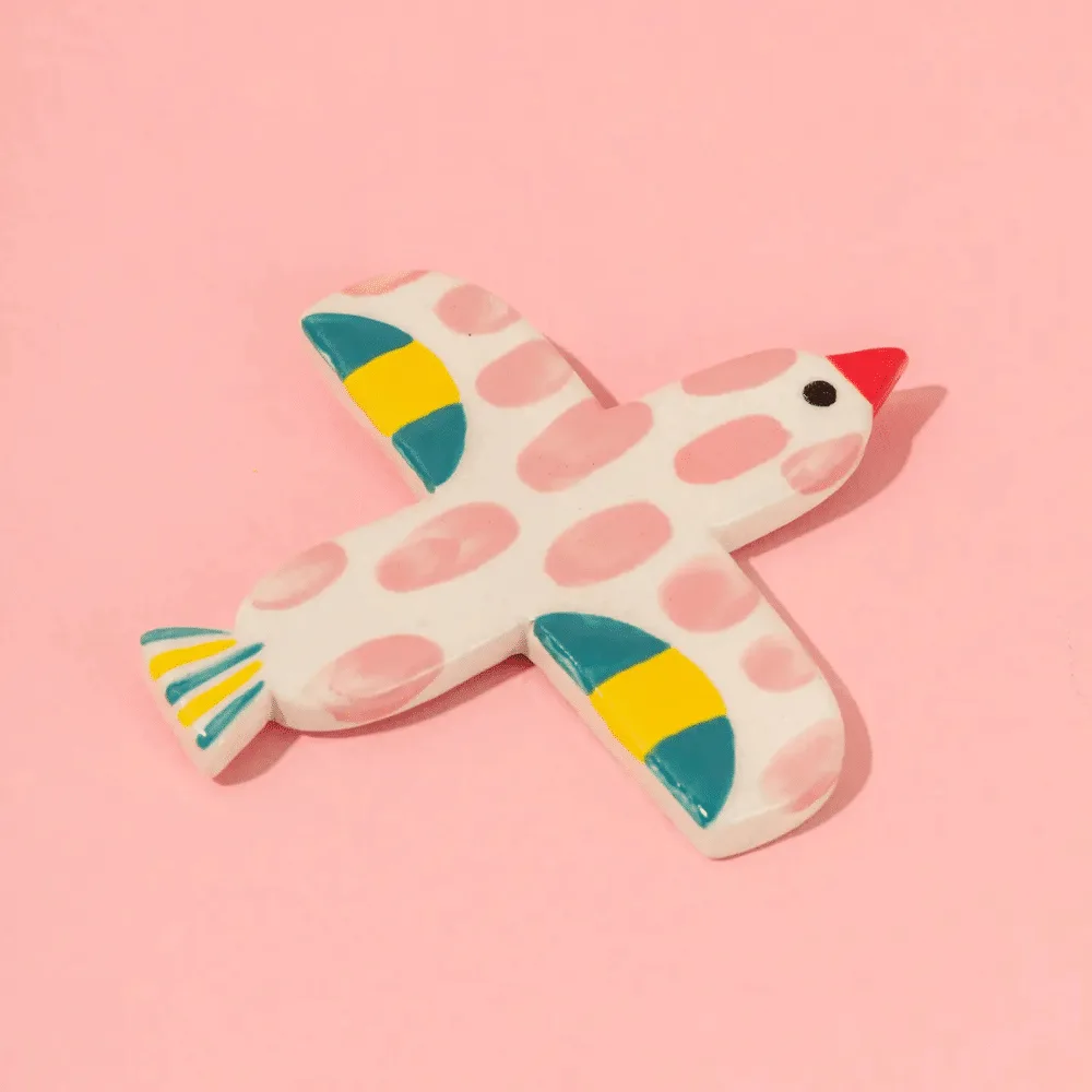 Oiseau décoratif en céramique – objet déco coloré, plusieurs modèles | Twicy Store