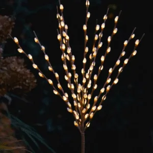 Lampe solaire Branche de Saule – Éclairage extérieur décoratif | Twicy Store