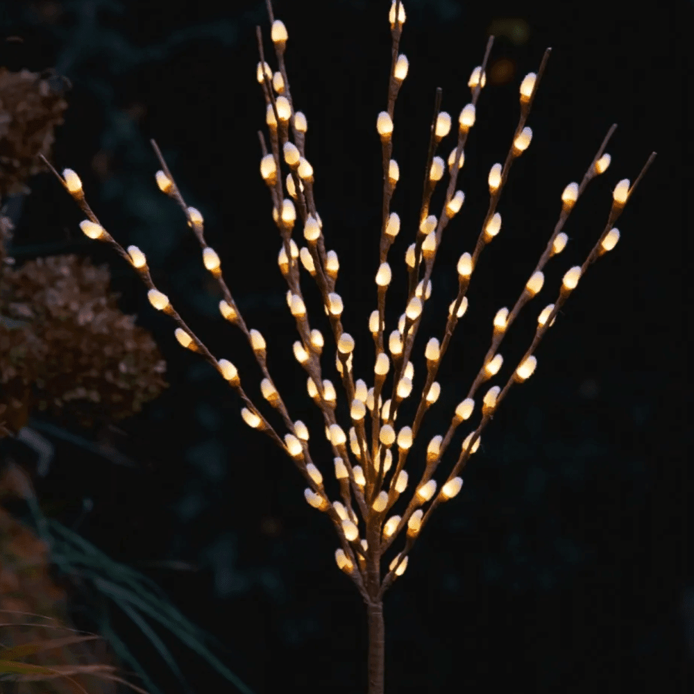 Lampe solaire Branche de Saule – Éclairage extérieur décoratif | Twicy Store