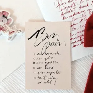 Mini-carte message “Bon pour…” | Twicy Store