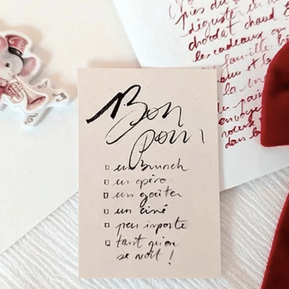 Mini-carte message “Bon pour…” | Twicy Store