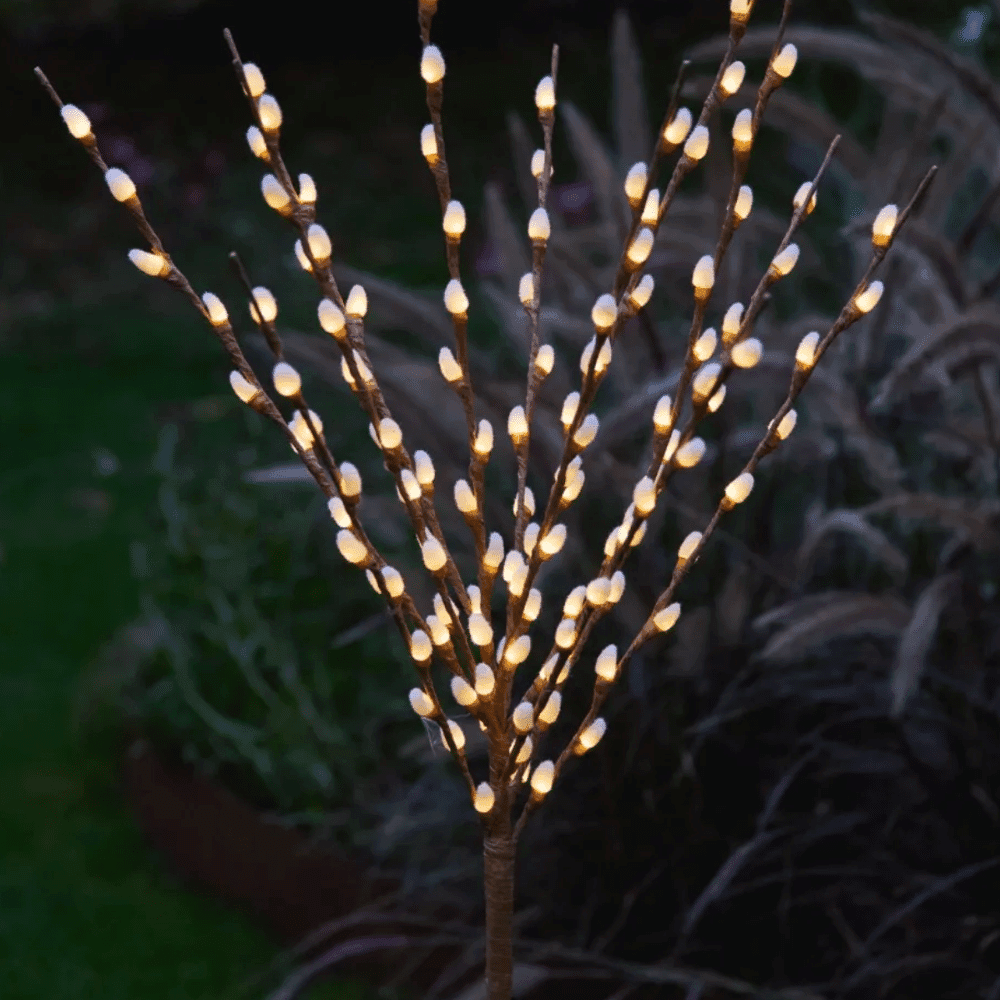 Lampe solaire Branche de Saule – Éclairage extérieur décoratif | Twicy Store