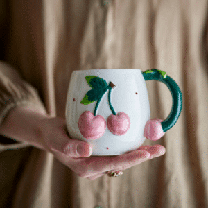 Mug Cerises Berrie en grès | Twicy Store