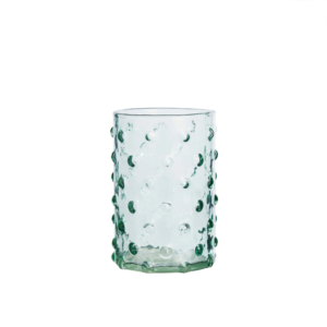 Verre transparent texturé vert | Twicy Store