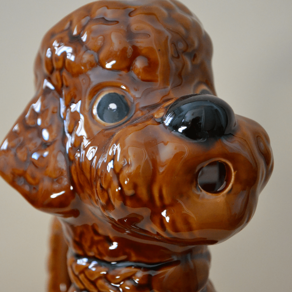 Pichet caniche vintage en céramique | Twicy Store