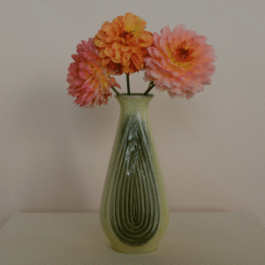 Vase Ditmar-Urbach Green Teardrop vintage | Twicy