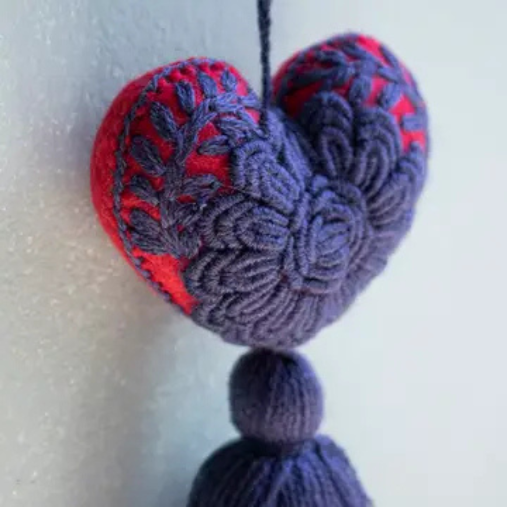 Pompons décoratifs brodés à la main | Twicy Store
