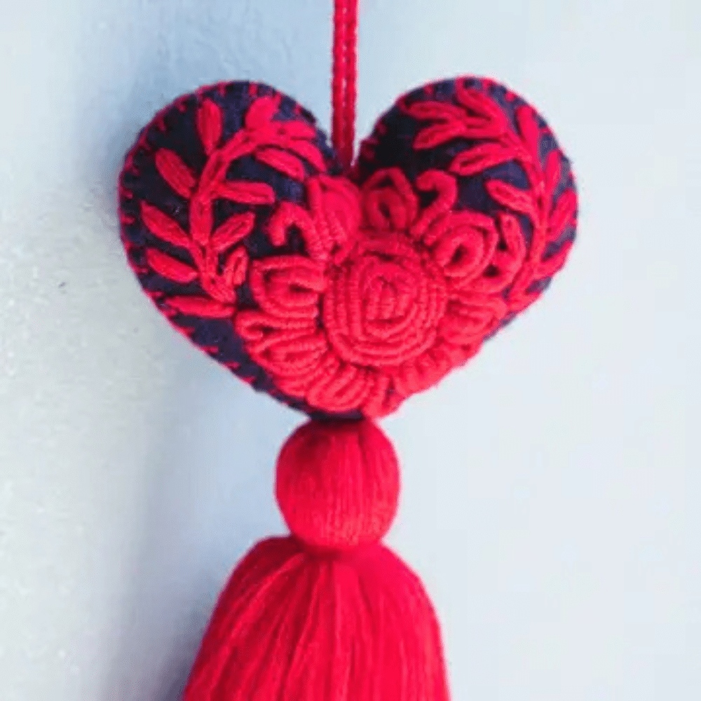 Pompons décoratifs brodés à la main | Twicy Store