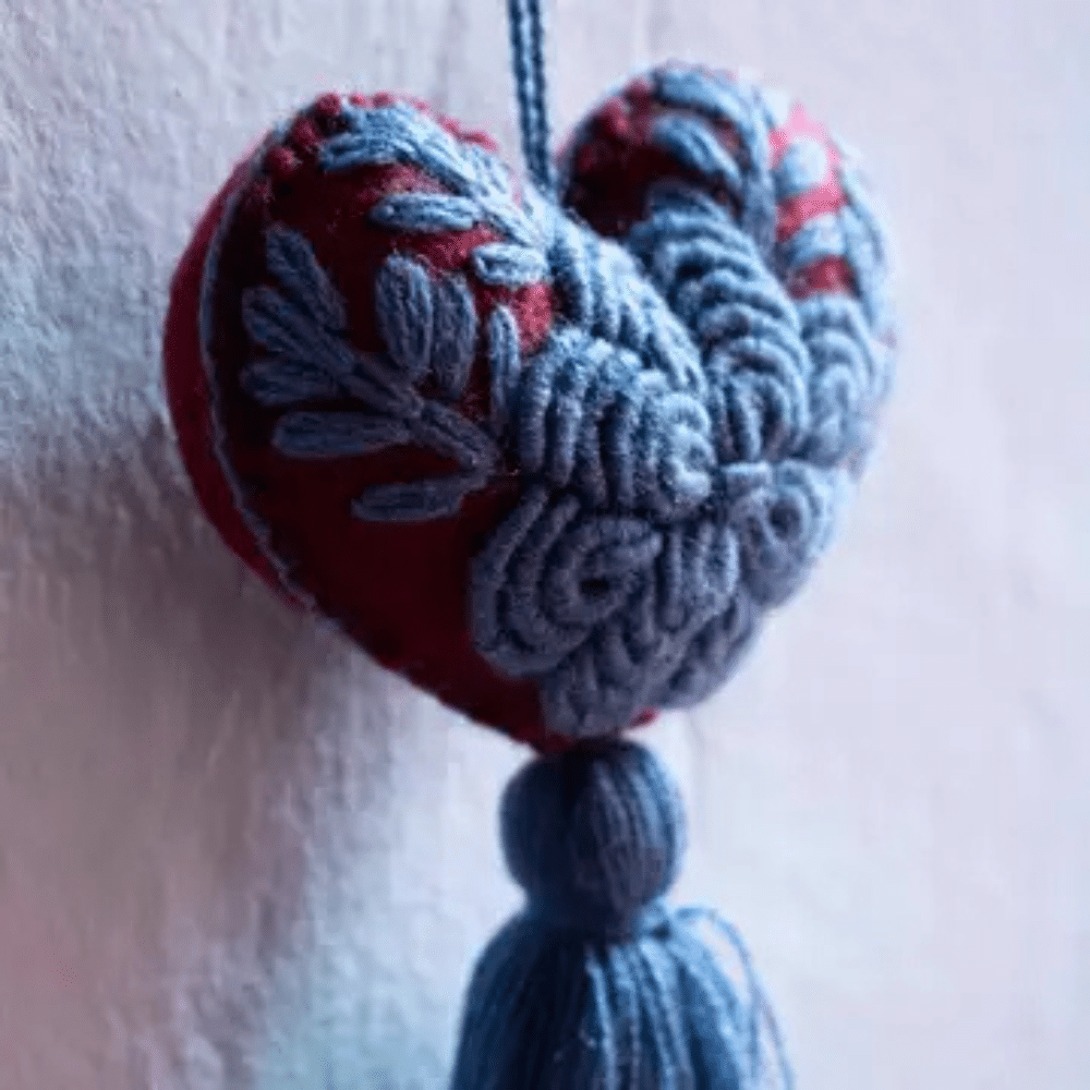 Pompons décoratifs brodés à la main | Twicy Store