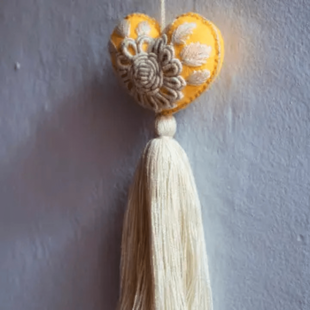 Pompons décoratifs brodés à la main | Twicy Store