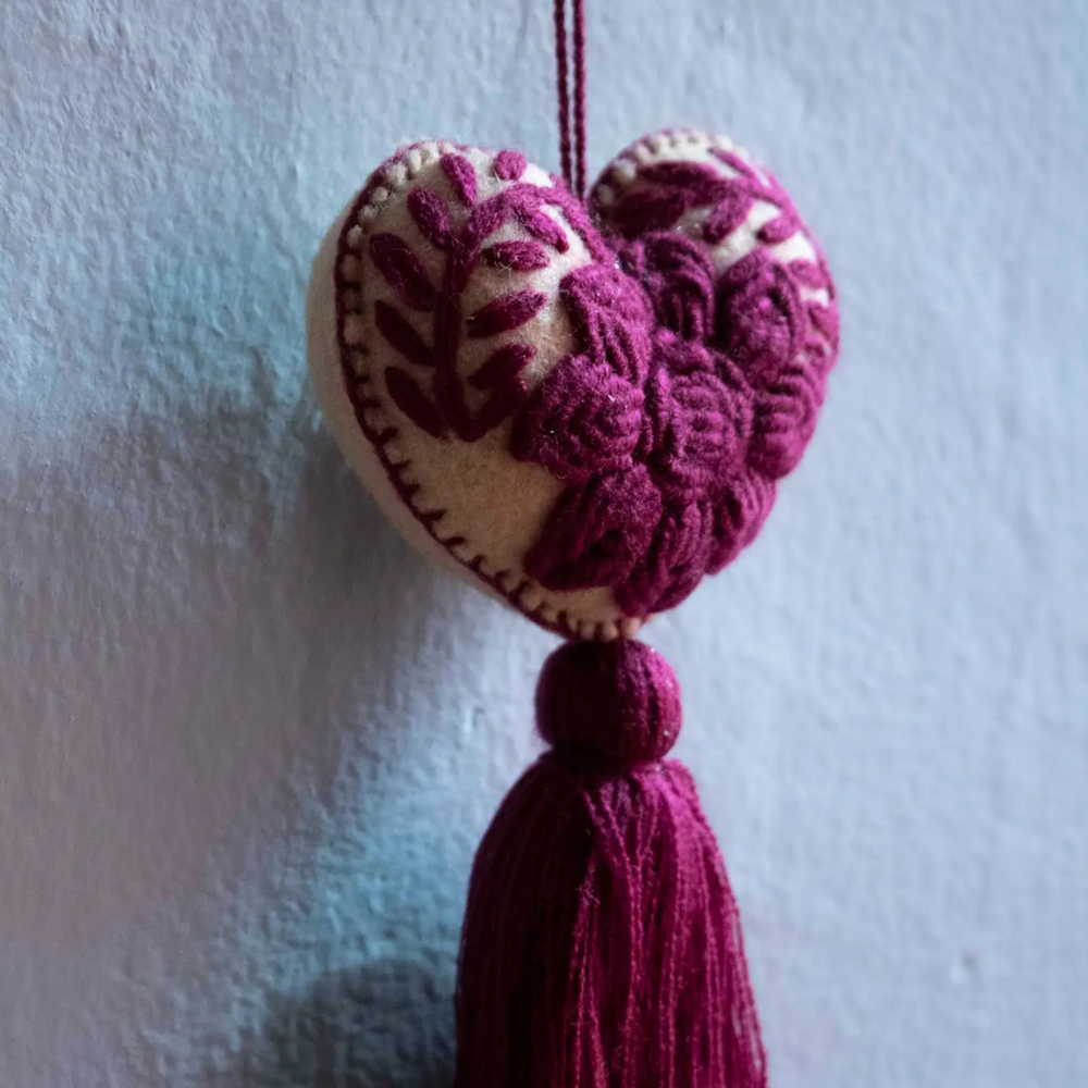 Pompons décoratifs brodés à la main | Twicy Store