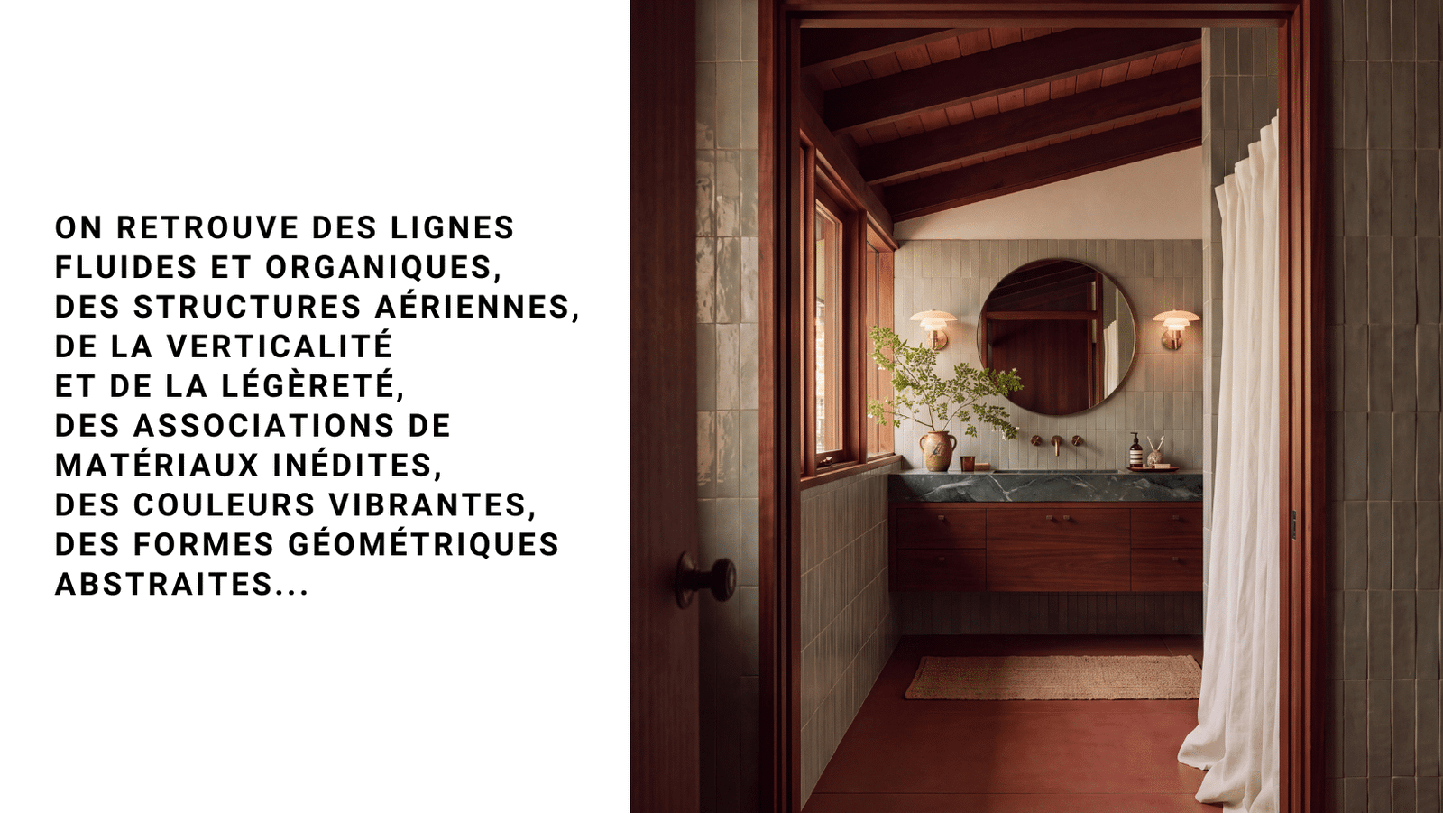 Style mid-century : la déco entre nature et modernité