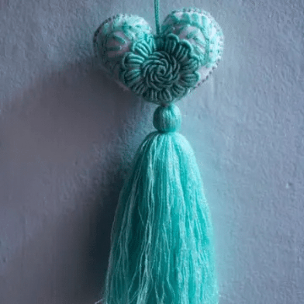 Pompons décoratifs brodés à la main | Twicy Store